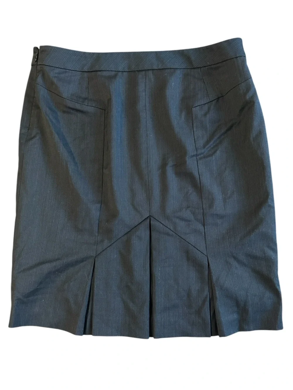 Ann Taylor LOFT Black Skirt with back pleats 12